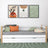 Łóżko sofa biało-dębowy – boczna bariera drewniane, widok boczny, Nizio
