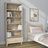 Oak shelf 1S 80 Scandi oak bleached