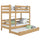 Oak Bunk Bed with Mattress Drawer Natural Oak – Scandi Children’s Room