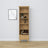 Oak shelf 1S 57 Scandi oak natural
