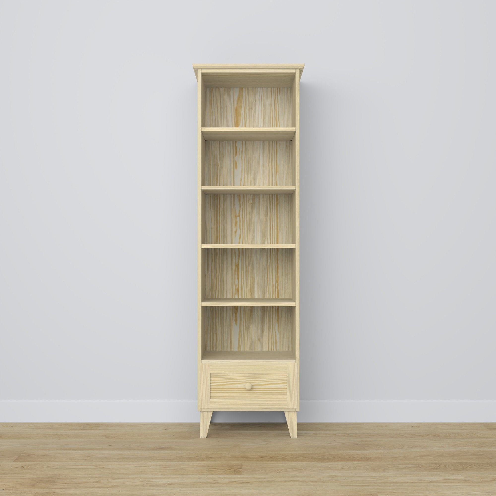 Pine shelf 1S 57 Scandi clear pine
