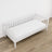 Łóżko sofa biały w pokoju dziecięcym – aranżacja scandi, drewniane