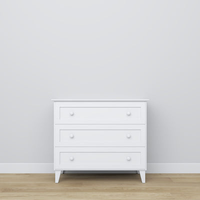 Wooden chest of drawers 3S 105 Scandi RAL/NCS