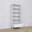 Wooden shelf 1S 80 Scandi white