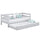 Wooden sofa bed with mattress drawer N01 grey