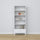Wooden shelf 1S 80 Scandi white