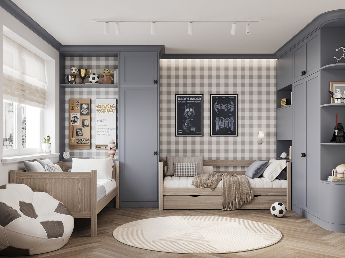 Stelaż sosnowy Nizio Home – do łóżek piętrowych i antresolowych