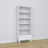 Wooden shelf 1S 80 Scandi white