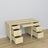 Pine desk 6S Scandi clear pine