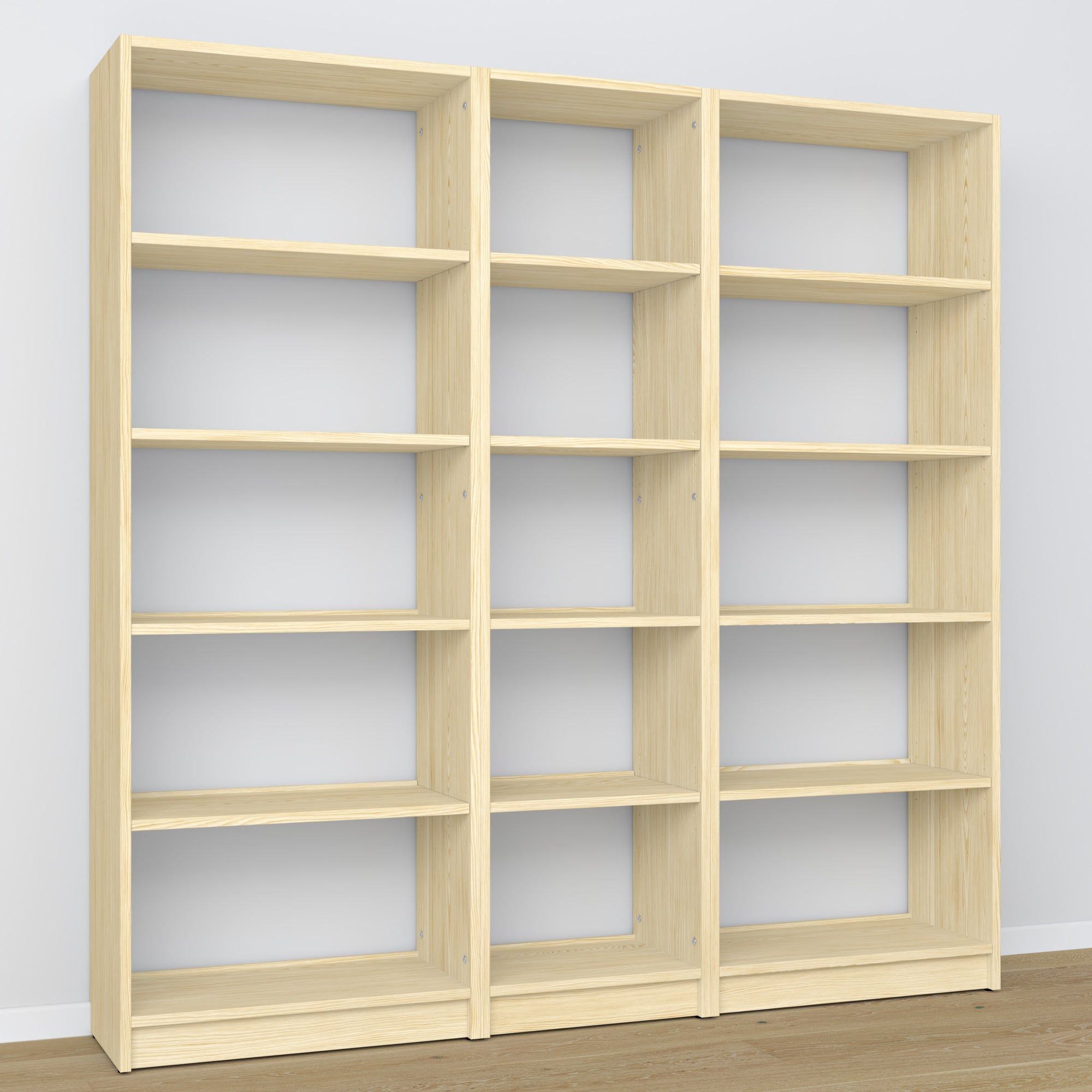 Wooden shelf N01 clear pine