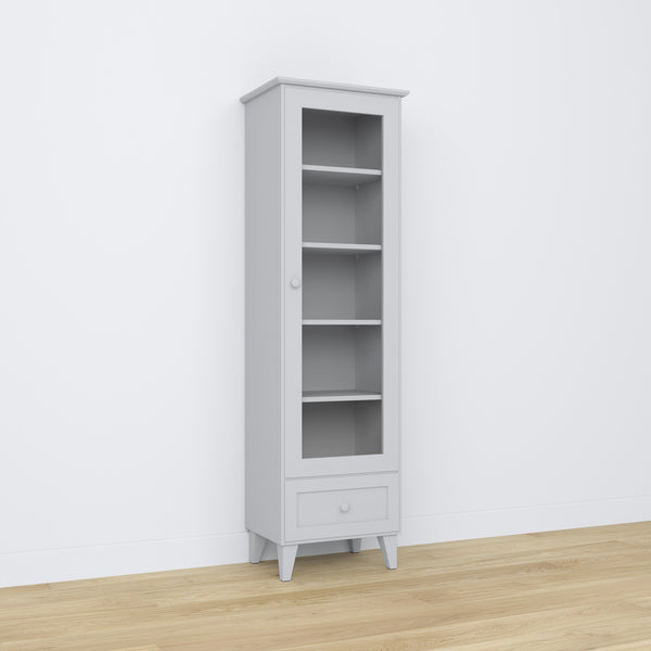 Wooden display cabinet 1S 57 Scandi grey