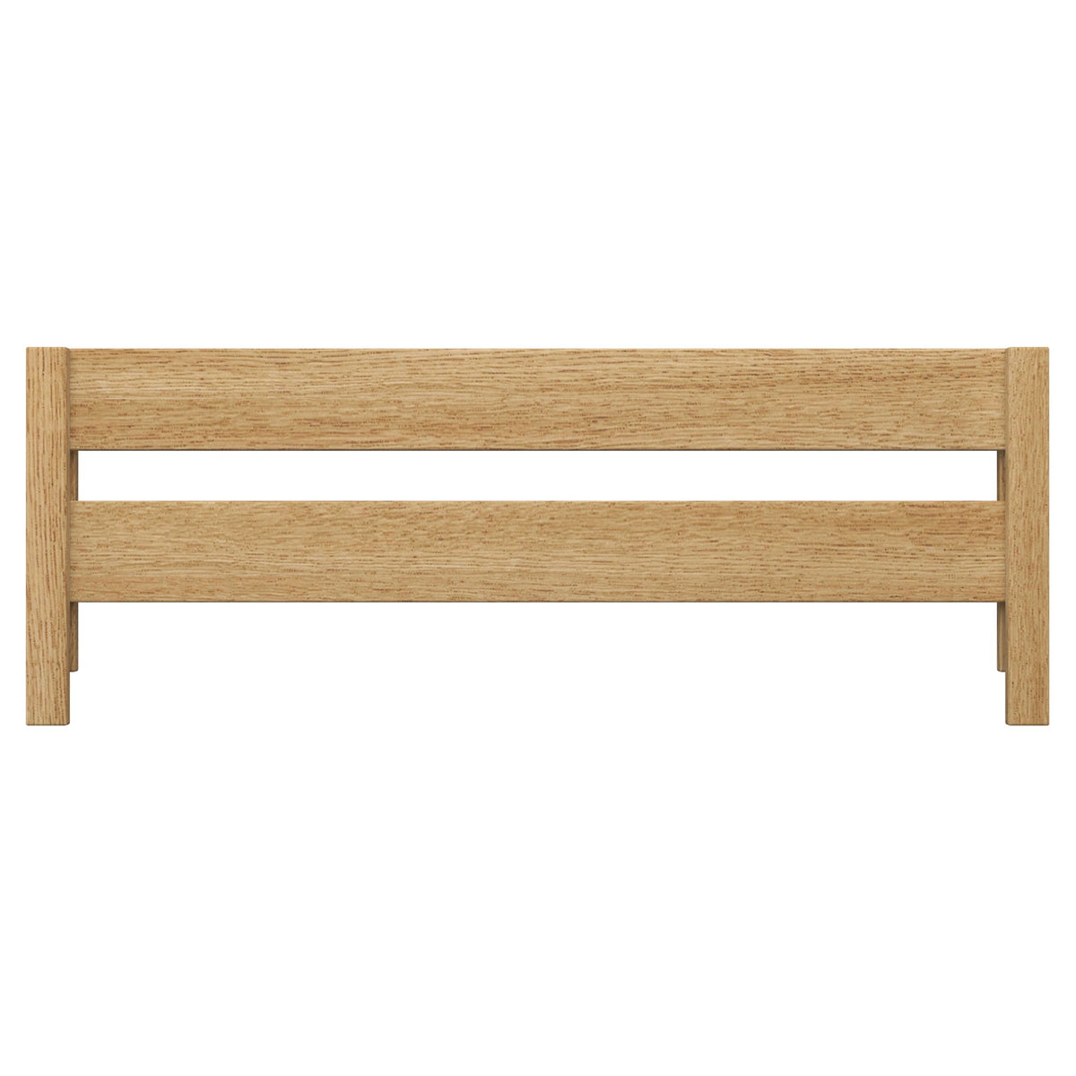 Bed fall protection | natural oak