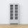 Wooden display cabinet 1S 90 Scandi grey