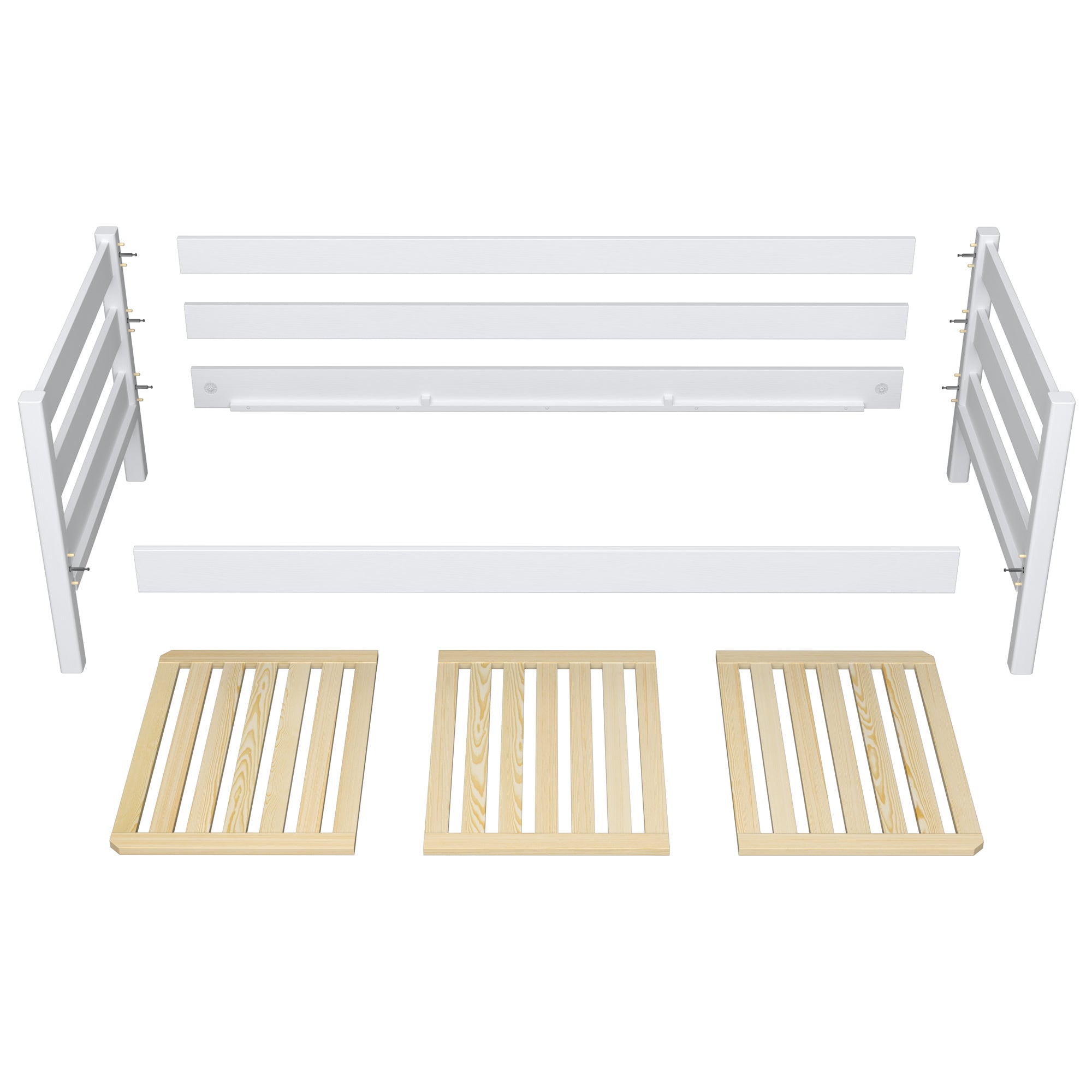 Łóżko sofa z szufladą N01 dąb naturalny – dodatkowy widok, Nizio Home