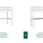 Wooden loft bed N01 RAL/NCS