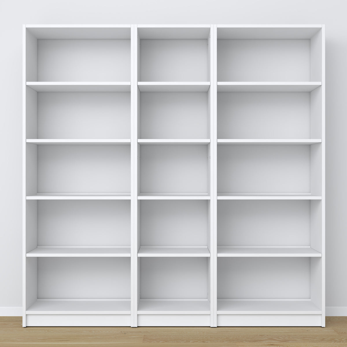 Wooden shelf N01 white