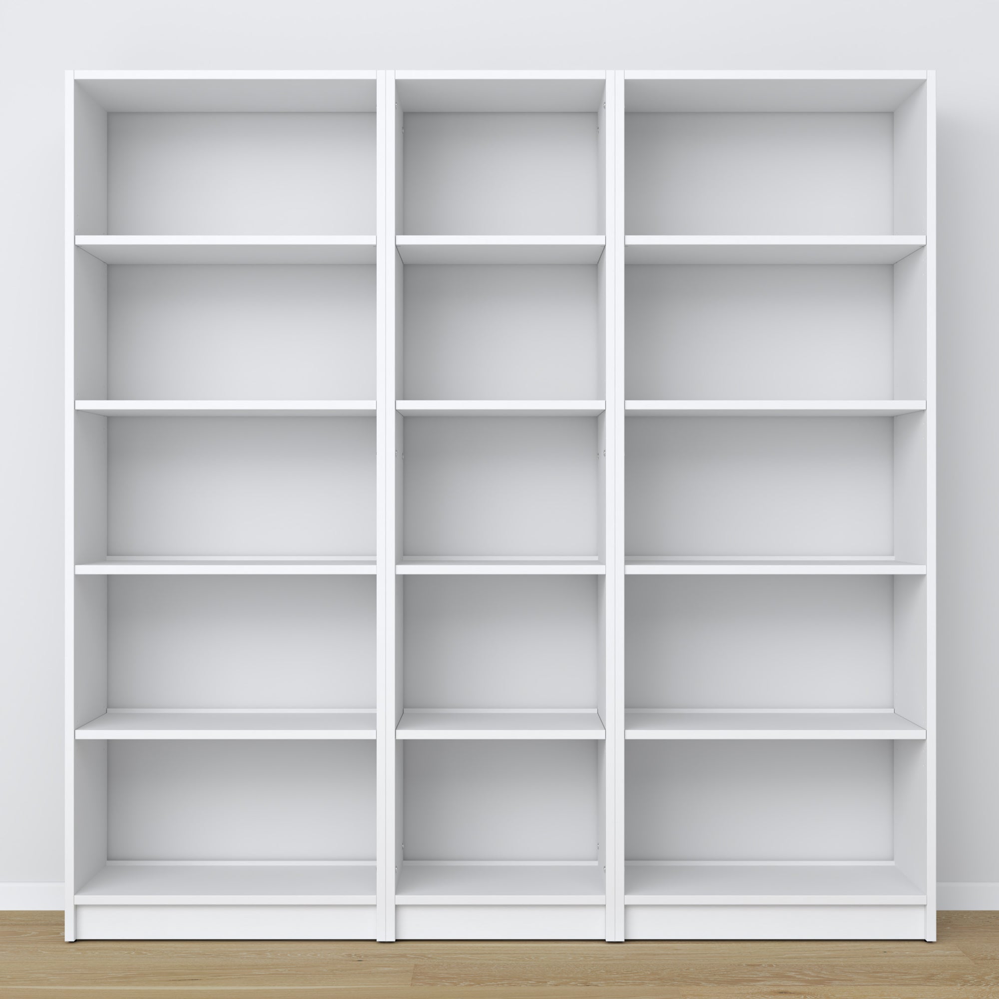 Wooden shelf N01 white
