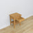 Pine bedside table 1S N01 Scandi natural pine
