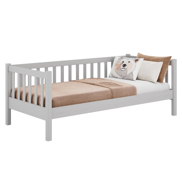 Wooden sofa bed N03 grey