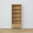 Eiken boekenkast 1S 80 Scandi natureel eiken