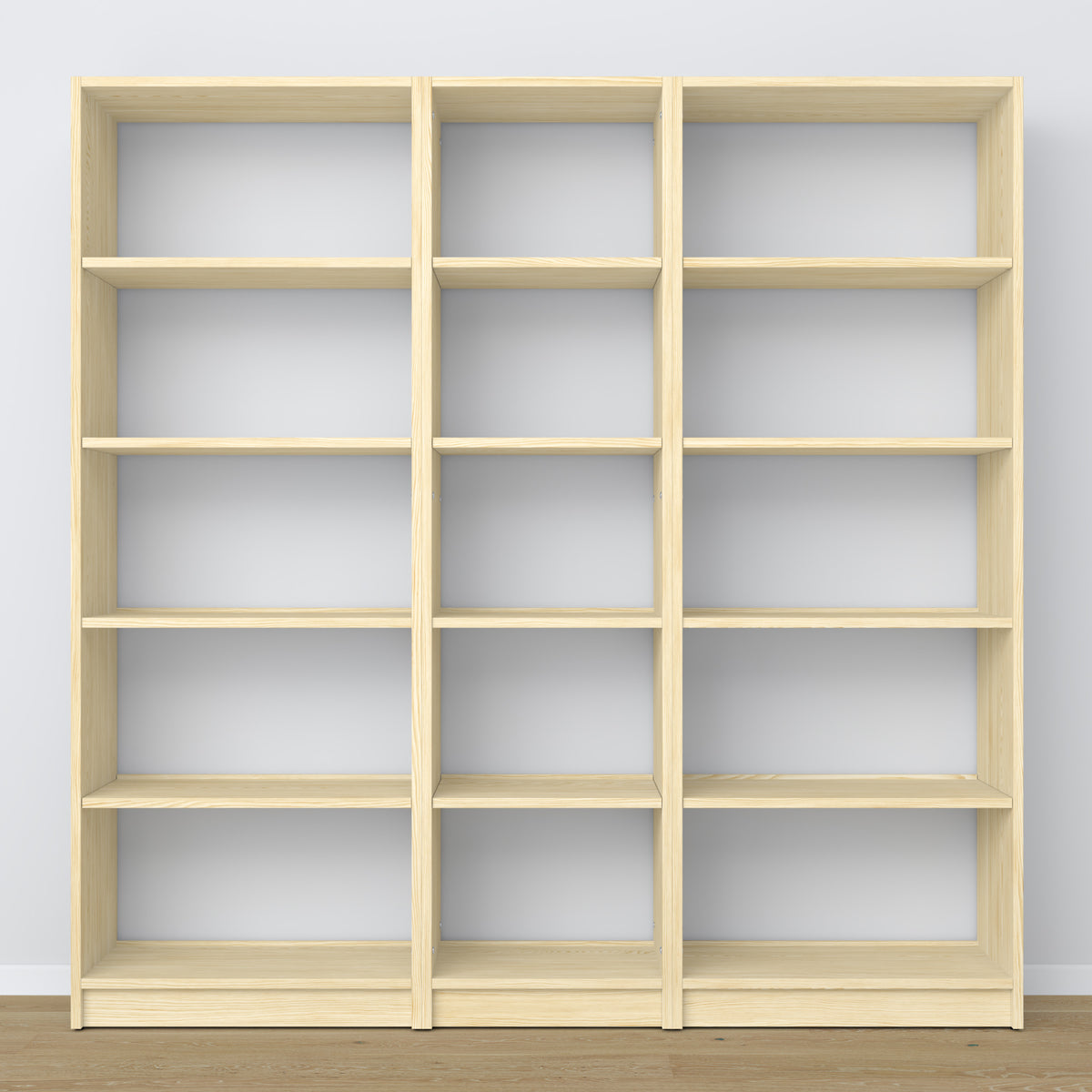 Wooden shelf N01 clear pine