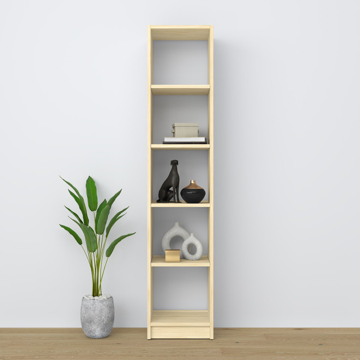 Wooden shelf N01 clear pine