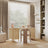 Pine desk 6S Scandi clear pine