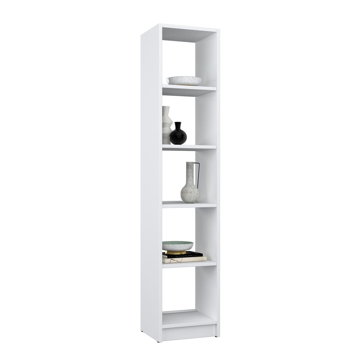 Wooden shelf N01 white
