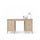 Oak desk 6S Scandi oak bleached