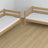Natural Oak Oak Bunk Bed – Dimensions and Diagram, Nizio