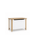 Houten kist Scandi wit / natureel eiken