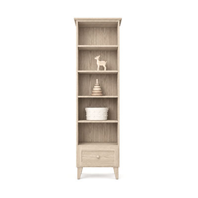 Oak shelf 1S 57 Scandi oak bleached