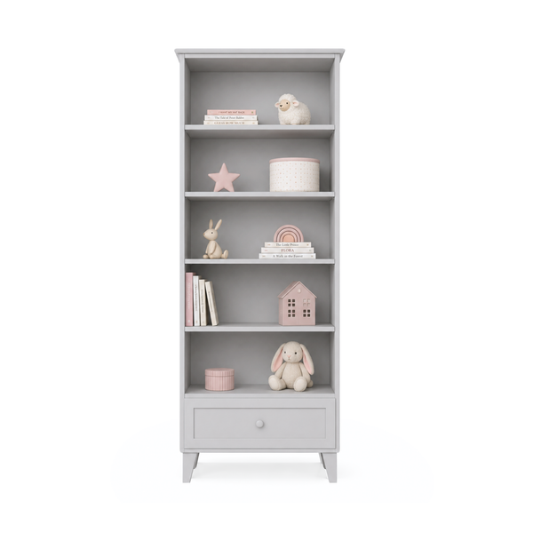 Houten kast 1S 80 Scandi grijs