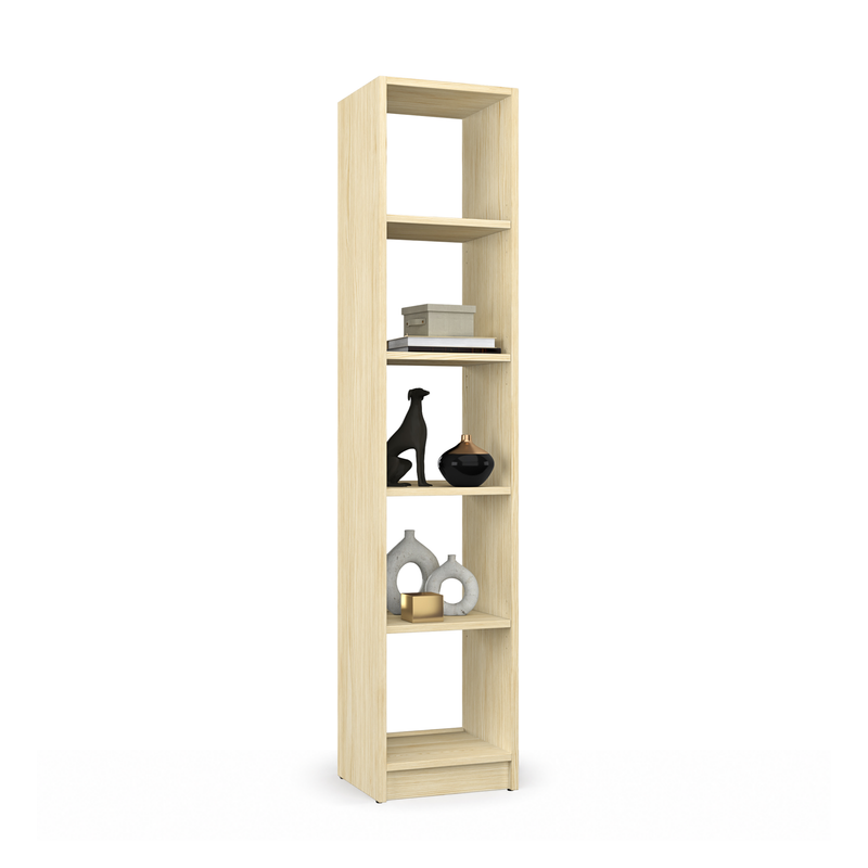 Houten boekenkast N01 kleurloos grenenhout