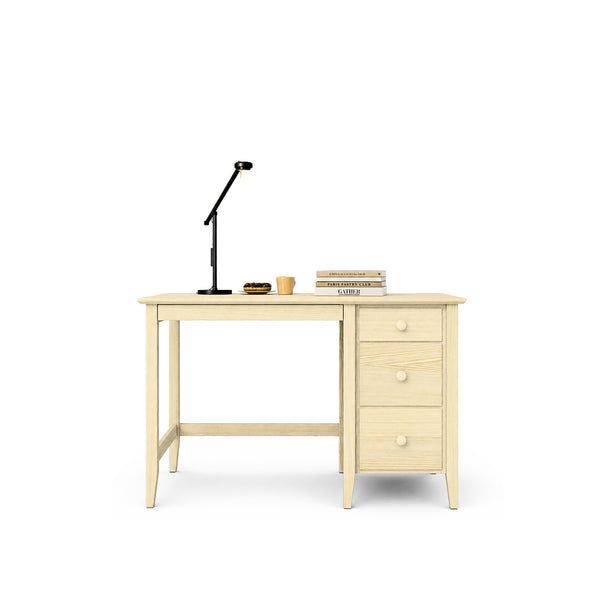 Pine desk 3S Scandi clear pine