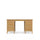 Pine desk 6S Scandi natural pine