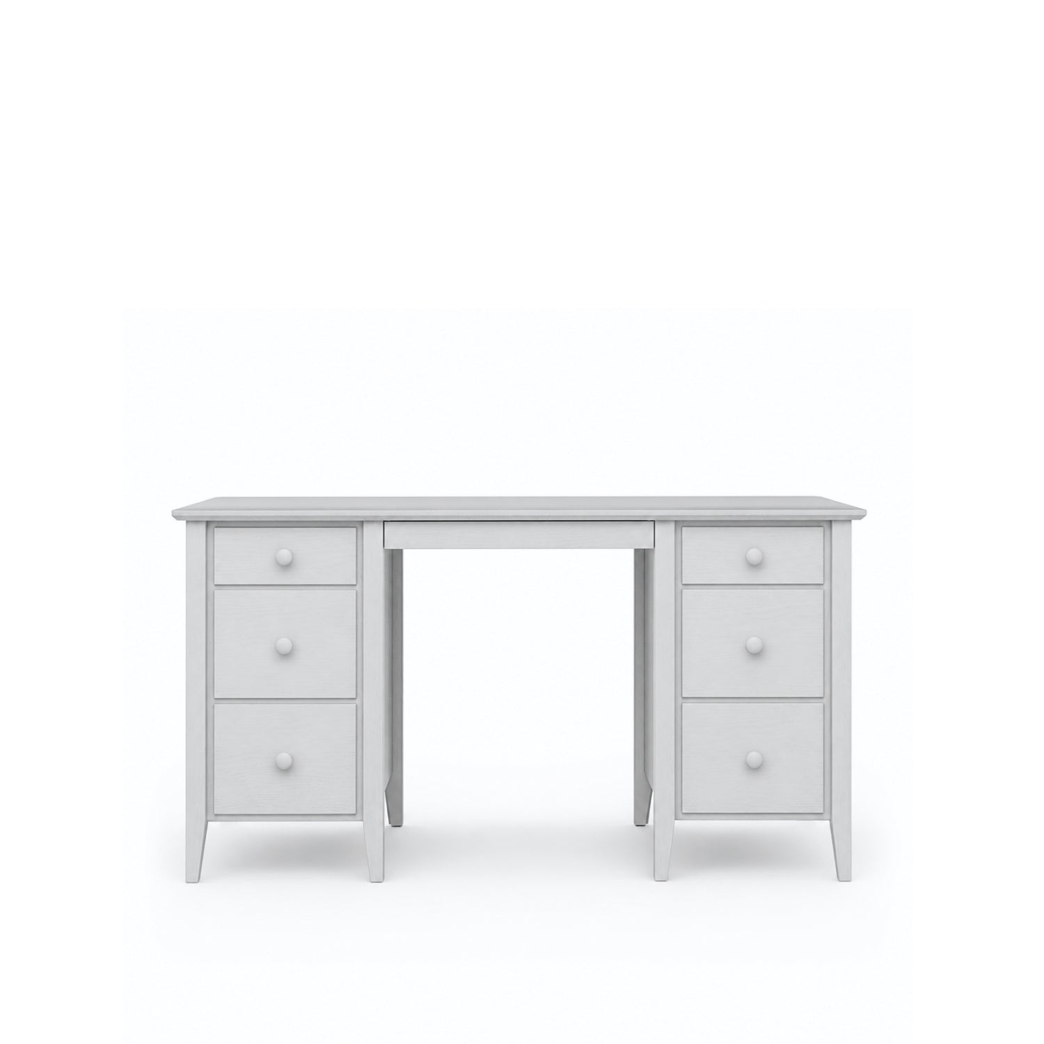 Wooden desk 6S Scandi grey