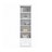 Houten boekenkast 1S 57 Scandi wit