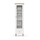 Wooden display cabinet 1S 57 Scandi white / natural oak